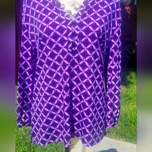 New York and Company 3/4 Sleeve Blouse